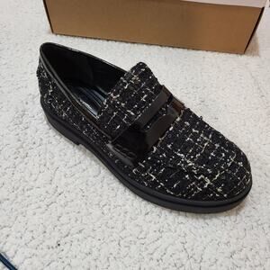 NEW Jessica Simpson Women's Xuris Loafer Flat  Black size 9.5